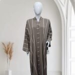 White Streams Abaya