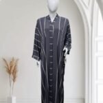 White Streams Abaya