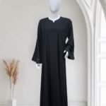 CUTWORK STUDDED ABAYA