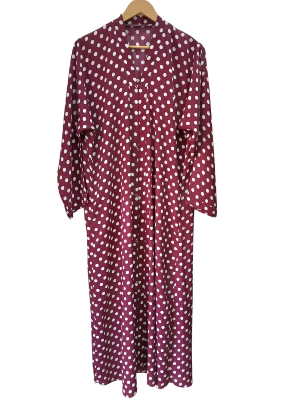 Polka Dot Printed Georgette